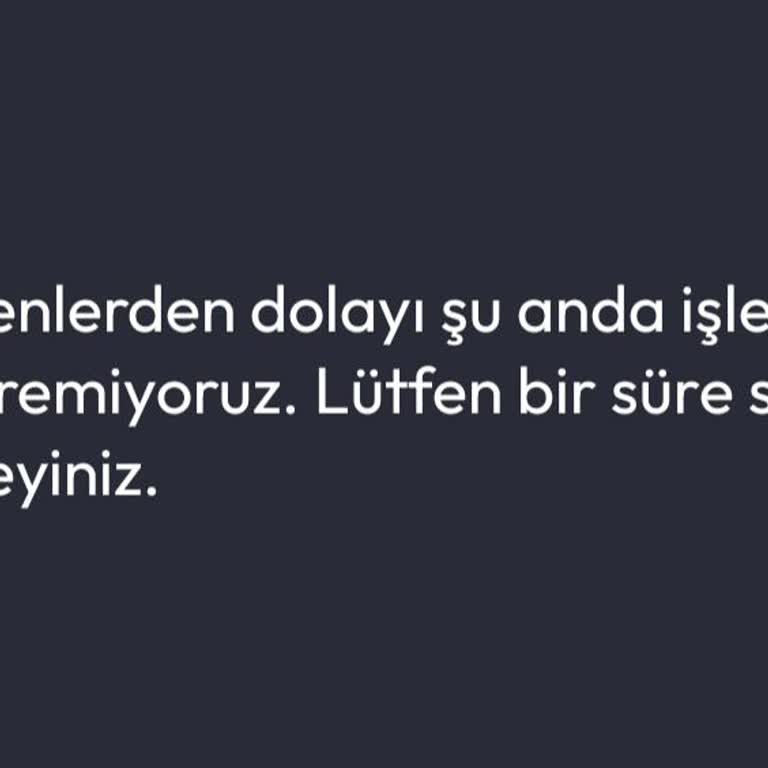 İşCep Güncellemesi Sonrası Sürekli Hata Mesajı
