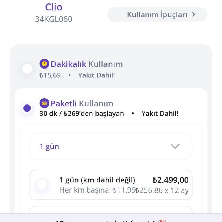 Getir Araç Fiyatları Bayramda Uçuyor!