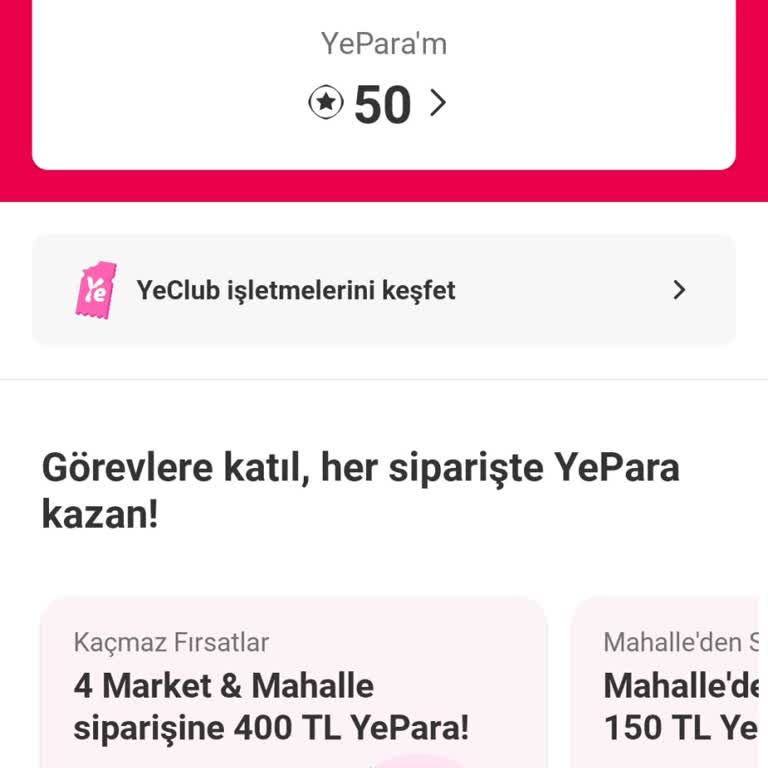 Yeclub Puanları Ve Kuponlar Kayboldu!