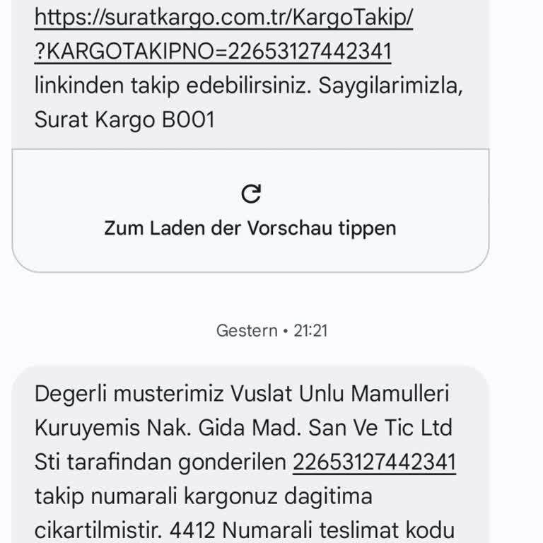 Sürat Kargo'nun Gece Yarısı Dağıtım Şaşkınlığı