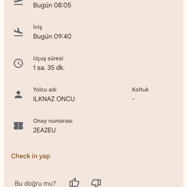 Uçuşumuzu Başkasına Sattılar!