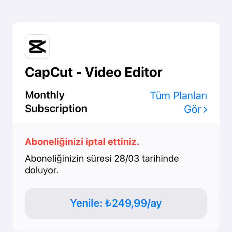 İptal Edilen Abonman İçin Haksız Para Çekimi