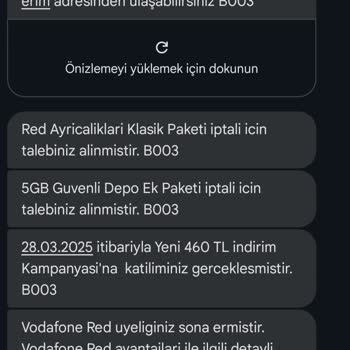 Vodafone FreeZone Geçişi Sonrası Red Plus Ayrıcalıkları Kayboldu