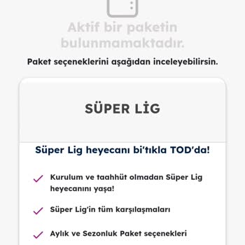 Digiturk Spor Paketi Erişim Sorunu