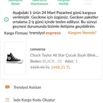 Trendyol'dan Gelen Kargo İadesi Sürprizi: Bilgilendirme Eksikliği