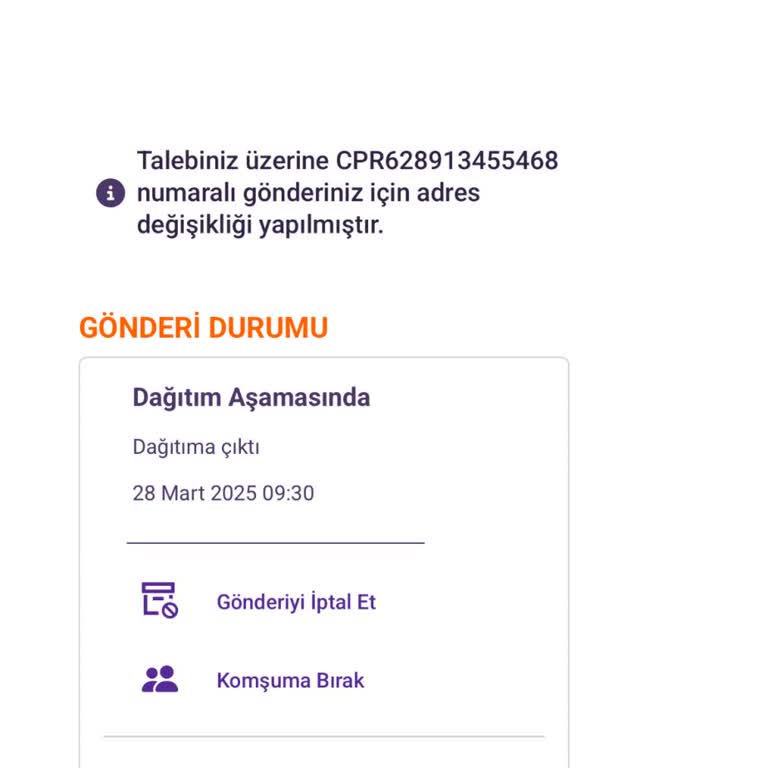 Hepsijet İletişim Sorunu Ve Acil Teslimat İhtiyacı