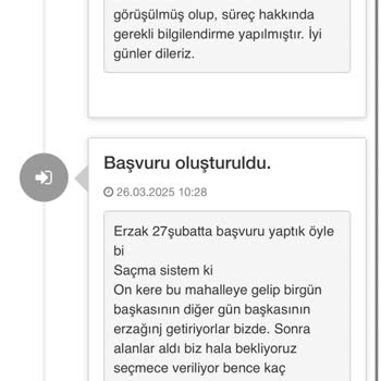 Belediyede Kayıt Sorunu Ve Erzak Dağıtımındaki Adaletsizlik