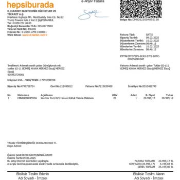 Hepsiburada Şikayeti