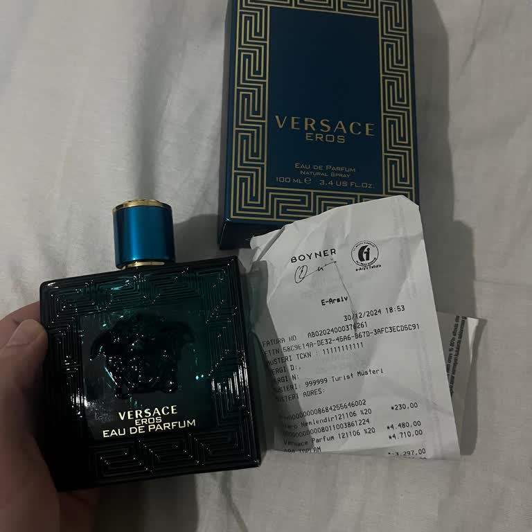 Versace Boyner'den Alınan Parfümde Kalıcılık Sorunu