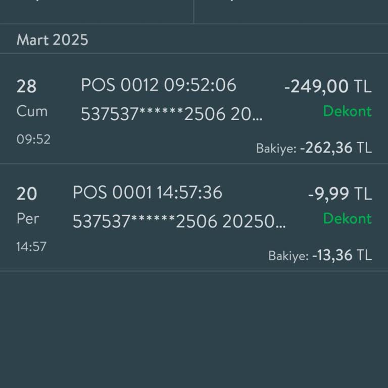 Beklenmedik Ücret Çekimi Şoku