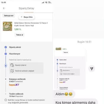 Hepsiburada'nın Yanıltıcı Yemek Takımı Kampanyası