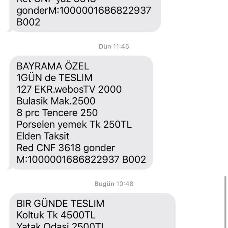 İzinsiz Reklam Mesajlarıyla Rahatsız Edilme