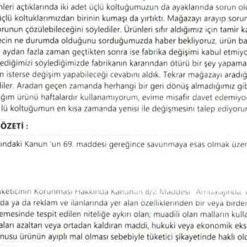 Tüketici Hakları Kararına Rağmen Çözülemeyen Sorun