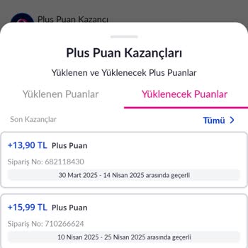Üyelik İptali Sonrası Kaybolan Puanlar