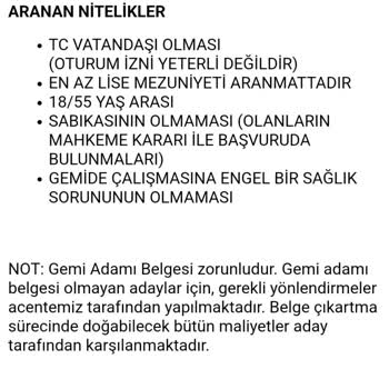 Gemi İş İlanlarında Yanıltıcı Bilgiler Ve Çözüm Arayışı