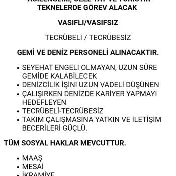 Gemi İş İlanlarında Yanıltıcı Bilgiler Ve Çözüm Arayışı