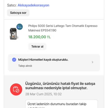 Yanlış Fiyat Ve Güvenlik Açığı Mağduriyeti