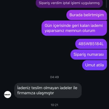 Kargo Ücreti Kesintisi Ve Yanıltıcı Hizmet