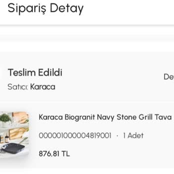 Karaca Tava Setinde Tehlikeli Üretim Hatası