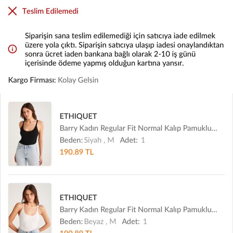 Yanlış Adrese Gönderim Ve Fiyat Artışı Sorunu