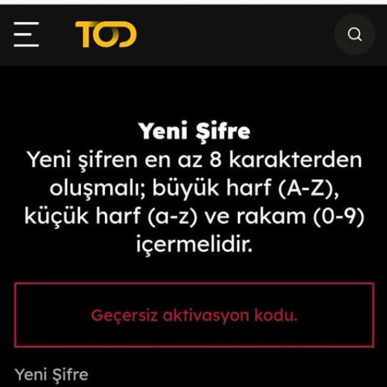 Aktivasyon Kodu Sorunu Ve Yetersiz Destek