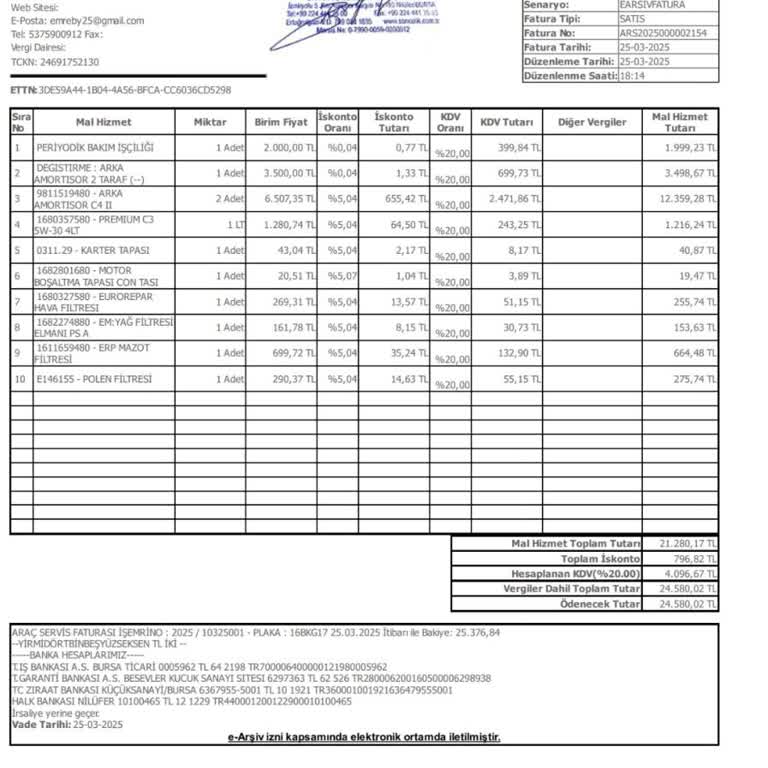 Bursa Servisinde Amatör Usta Ve Sorumsuz Hizmet
