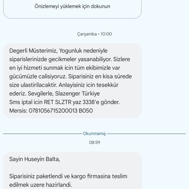 Slazenger Türkiye'den Sipariş Ettiğim Ayakkabılar Teslim Edilmiyor