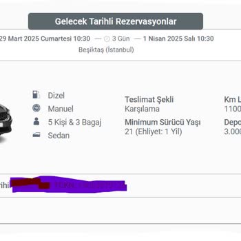 Novacar'dan Araç Kiralama Mağduriyeti