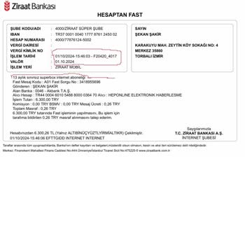Vaat Edilen Hizmetin Alınamaması Ve Sürekli Ek Ücret Talepleri