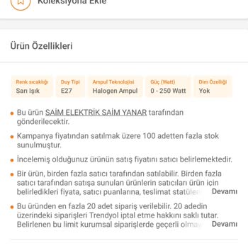 Trendyol Saim Elektrik İle Alışveriş Pişmanlığı