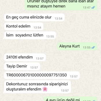 EFT İle Ödenen Sipariş Ortada Yok İade Bekleniyor
