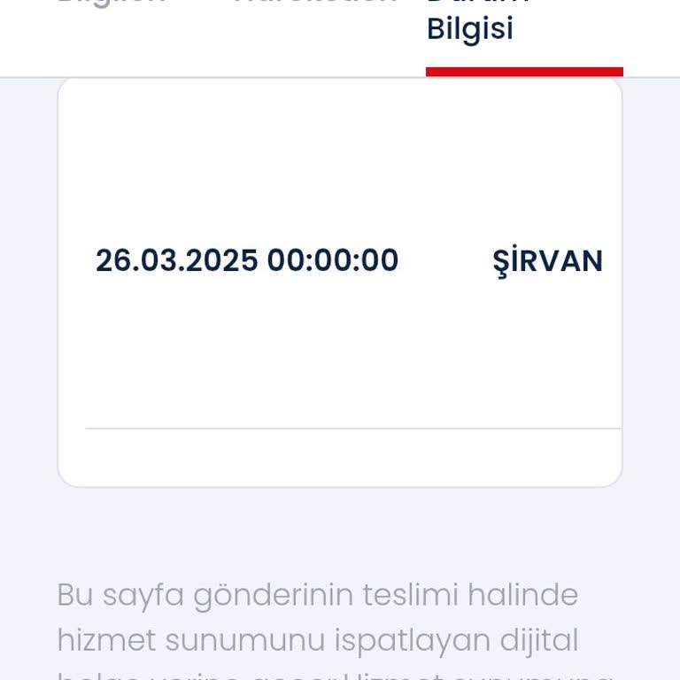 Kargomun Teslimatında Yaşanan Gecikme Ve Mağduriyet
