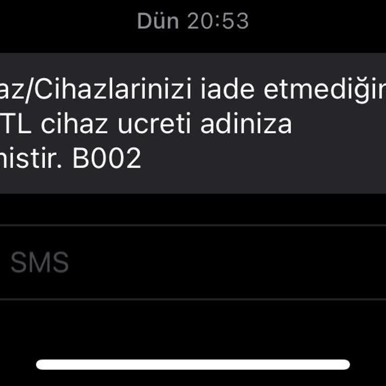 Haksız Faturalandırma Ve Modem İadesi Sorunu