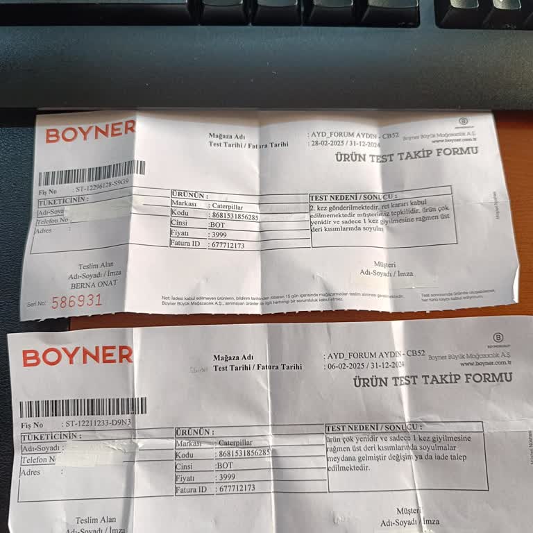 Boyner'den Aldığım Botun Derisi İlk Günden Soyuldu