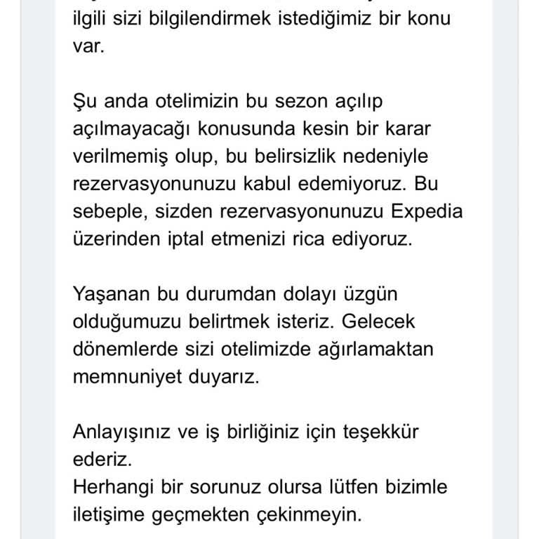 Rezervasyon İptali Ve Mağduriyet: Erken Rezervasyon Avantajları Kayboldu