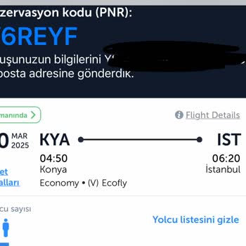 Uçuş Çakışması Ve Müşteri Hizmetlerinde Yetersizlik