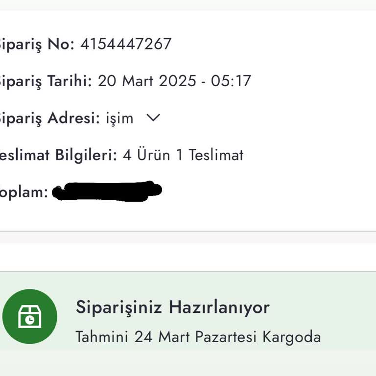 Boyner'den Beklenmedik Sipariş Gecikmesi