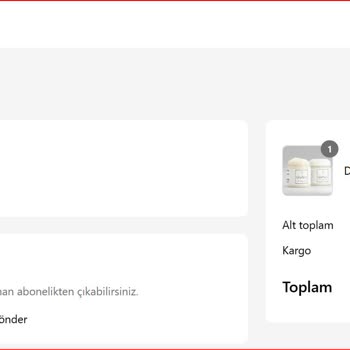 Sipariş Takibi Ve İletişim Sorunlarıyla Karşılaştım
