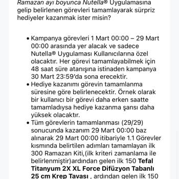 Nutella Kampanyasında Adaletsizlik Ve Hayal Kırıklığı