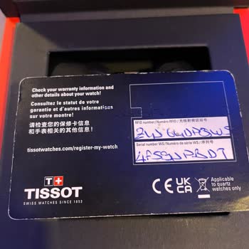 Tissot часы остановились, и сервис не помог