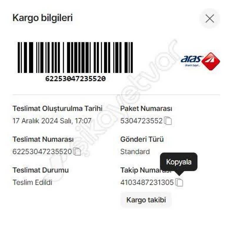 Aras Kargo İle Çözülmeyen Talepler