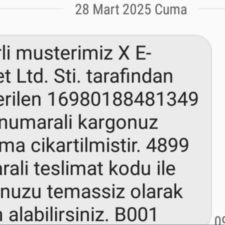 Adıyaman Sürat Kargo'nun Teslimat Hizmeti Eksikliği