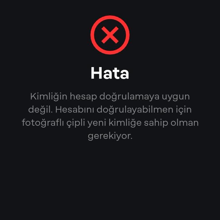 Papara Kart Başvurusunda Kimlik Doğrulama Sorunu