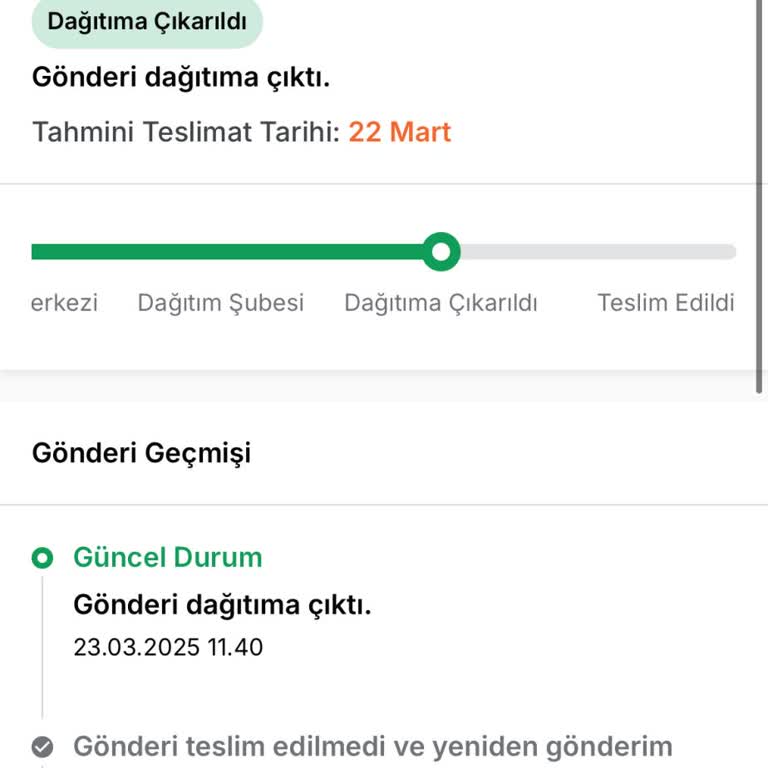 Sürat Kargo'nun Geciken Teslimat Sorunu