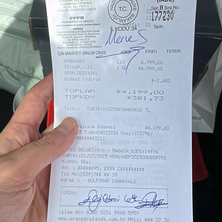 Yanlış Numara Değişimi Ve İade Sorunu