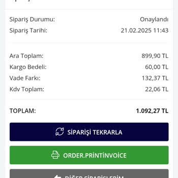 Mida Shoes: Sipariş Gelmedi İade Yapılmıyor