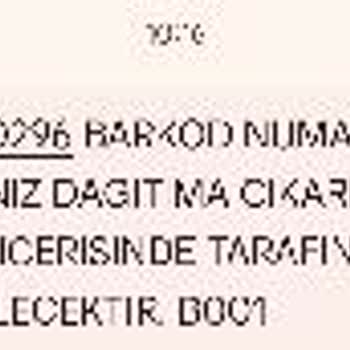 Yanlış Kargo Bildirimi Ve Yetersiz Müşteri Hizmetleri