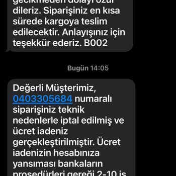 Kampanya İptaliyle Mağduriyet Yaşadım