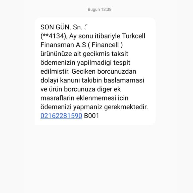 Turkcell'in Usulsüz SMS Sorunu