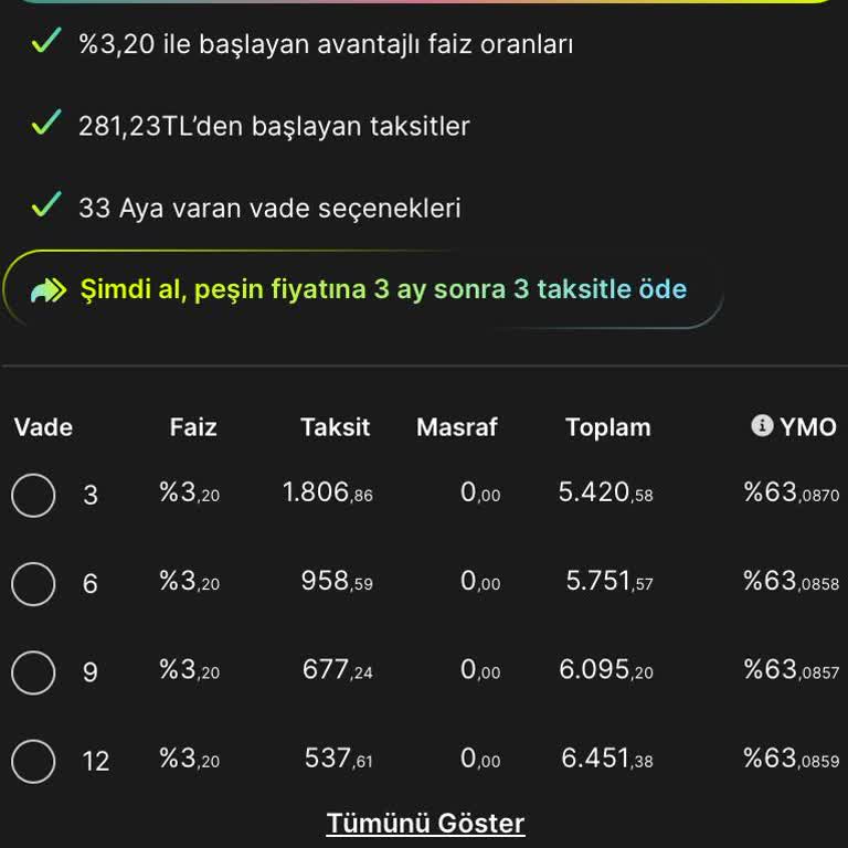 Nespresso'nun Yanıltıcı Taksit Seçenekleri